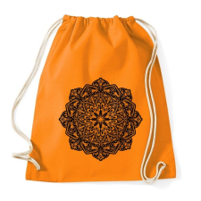 PRINTFASHION Mandala - Sportzsák, Tornazsák - Narancssárga tornazsák