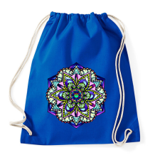 PRINTFASHION mandalas - Sportzsák, Tornazsák - Bright royal tornazsák