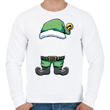 PRINTFASHION Manó - Férfi pulóver - Fehér férfi pulóver, kardigán