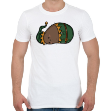 PRINTFASHION Manó krumpli - Férfi póló - Fehér férfi póló