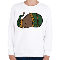 PRINTFASHION Manó krumpli - Gyerek pulóver - Fehér