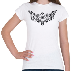 PRINTFASHION Maori rája - Női póló - Fehér