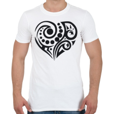 PRINTFASHION Maori szív3 - Férfi póló - Fehér férfi póló