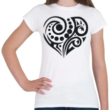 PRINTFASHION Maori szív3 - Női póló - Fehér női póló