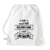 PRINTFASHION Már most több hajam van - Sportzsák, Tornazsák - Fehér