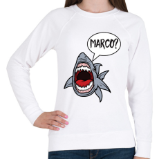 PRINTFASHION Marco?  - Női pulóver - Fehér