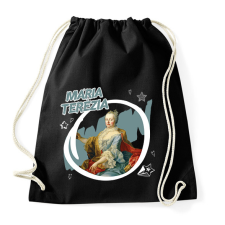 PRINTFASHION Mária Terézia - Sportzsák, Tornazsák - Fekete tornazsák