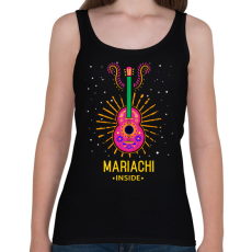 PRINTFASHION Mariachi - Női atléta - Fekete