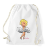 PRINTFASHION marilyn-monroe-png-2300195 - Sportzsák, Tornazsák - Fehér