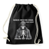 PRINTFASHION Máris megyek enni... - Sportzsák, Tornazsák - Fekete
