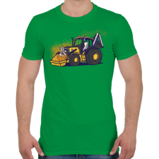 PRINTFASHION Markolós - Férfi póló - Zöld férfi póló
