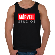 PRINTFASHION MÁRVELL STUDIOS - Férfi atléta - Fekete atléta, trikó