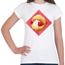 PRINTFASHION Mashle krémes - Női póló - Fehér női póló