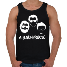 PRINTFASHION Másnaposok legénybúcsú - Férfi atléta - Fekete atléta, trikó