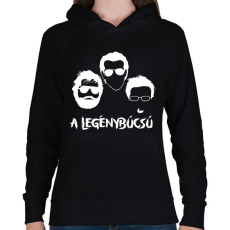 PRINTFASHION Másnaposok legénybúcsú  - Női kapucnis pulóver - Fekete