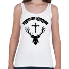 PRINTFASHION MASTER HUNTER - Női atléta - Fehér női trikó