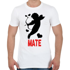 PRINTFASHION Mate - Férfi póló - Fehér férfi póló