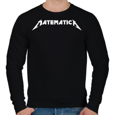 PRINTFASHION MatematicA - Férfi pulóver - Fekete férfi pulóver, kardigán