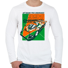 PRINTFASHION MAZDA 787B - Férfi hosszú ujjú póló - Fehér férfi póló