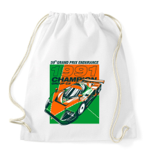 PRINTFASHION MAZDA 787B - Sportzsák, Tornazsák - Fehér tornazsák
