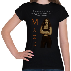 PRINTFASHION maze - Női póló - Fekete
