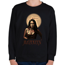 PRINTFASHION MAZEKEEN - Gyerek pulóver - Fekete gyerek pulóver, kardigán