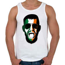 PRINTFASHION McGregor - Férfi atléta - Fehér atléta, trikó