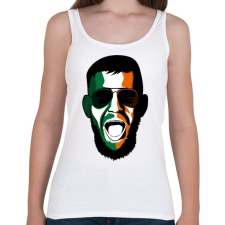 PRINTFASHION McGregor - Női atléta - Fehér női trikó