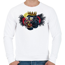 PRINTFASHION McGregor Tattoo - Férfi pulóver - Fehér férfi pulóver, kardigán