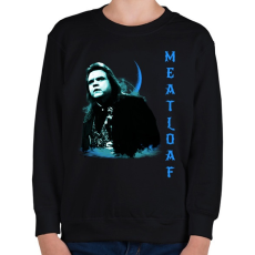 PRINTFASHION Meatloaf - Gyerek pulóver - Fekete