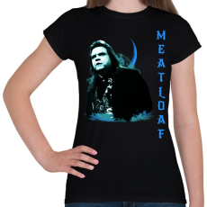 PRINTFASHION Meatloaf - Női póló - Fekete