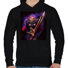 PRINTFASHION MediEvil - Férfi kapucnis pulóver - Fekete