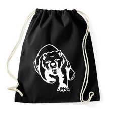 PRINTFASHION Medve  - Sportzsák, Tornazsák - Fekete tornazsák