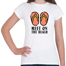 PRINTFASHION meet - Női póló - Fehér