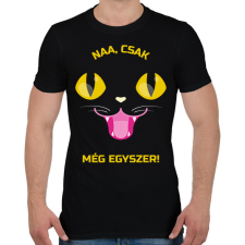 PRINTFASHION Még egyszer - Férfi póló - Fekete férfi póló