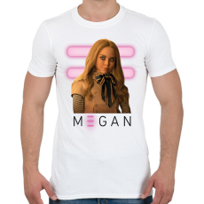 PRINTFASHION Megan baba - Férfi póló - Fehér