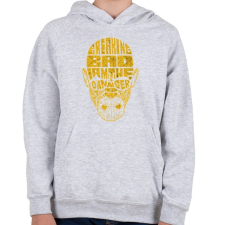 PRINTFASHION Megtörni a rosszat - Gyerek kapucnis pulóver - Sport szürke gyerek pulóver, kardigán