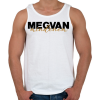 PRINTFASHION Megvan mindenem - páros minta - Férfi atléta - Fehér