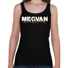 PRINTFASHION Megvan mindenem - páros minta - Női atléta - Fekete