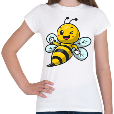 PRINTFASHION Méhecske 2 - Női póló - Fehér