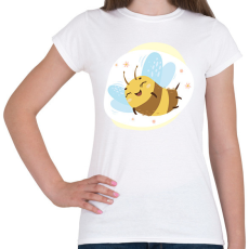 PRINTFASHION Méhecske 4 - Női póló - Fehér