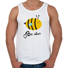 PRINTFASHION Méhecske - Férfi atléta - Fehér