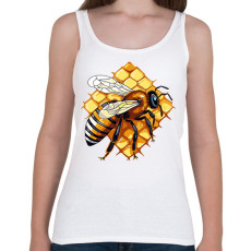 PRINTFASHION Méhecske  - Női atléta - Fehér