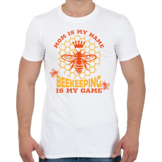 PRINTFASHION Méhész anya - Férfi póló - Fehér