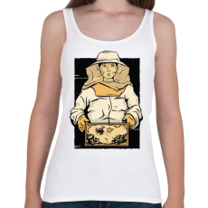 PRINTFASHION Méhész - Női atléta - Fehér