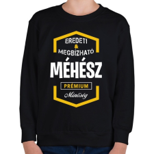 PRINTFASHION Méhész prémium minőség - Gyerek pulóver - Fekete gyerek pulóver, kardigán