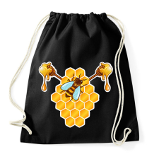 PRINTFASHION Méhész  - Sportzsák, Tornazsák - Fekete tornazsák