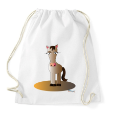 PRINTFASHION Méla paci - Sportzsák, Tornazsák - Fehér tornazsák