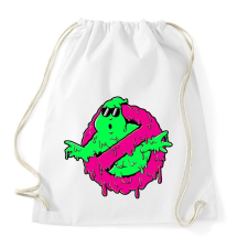 PRINTFASHION Melted Slimer - Sportzsák, Tornazsák - Fehér tornazsák