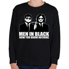 PRINTFASHION Men in Black - Trónok harca black - Gyerek pulóver - Fekete gyerek pulóver, kardigán